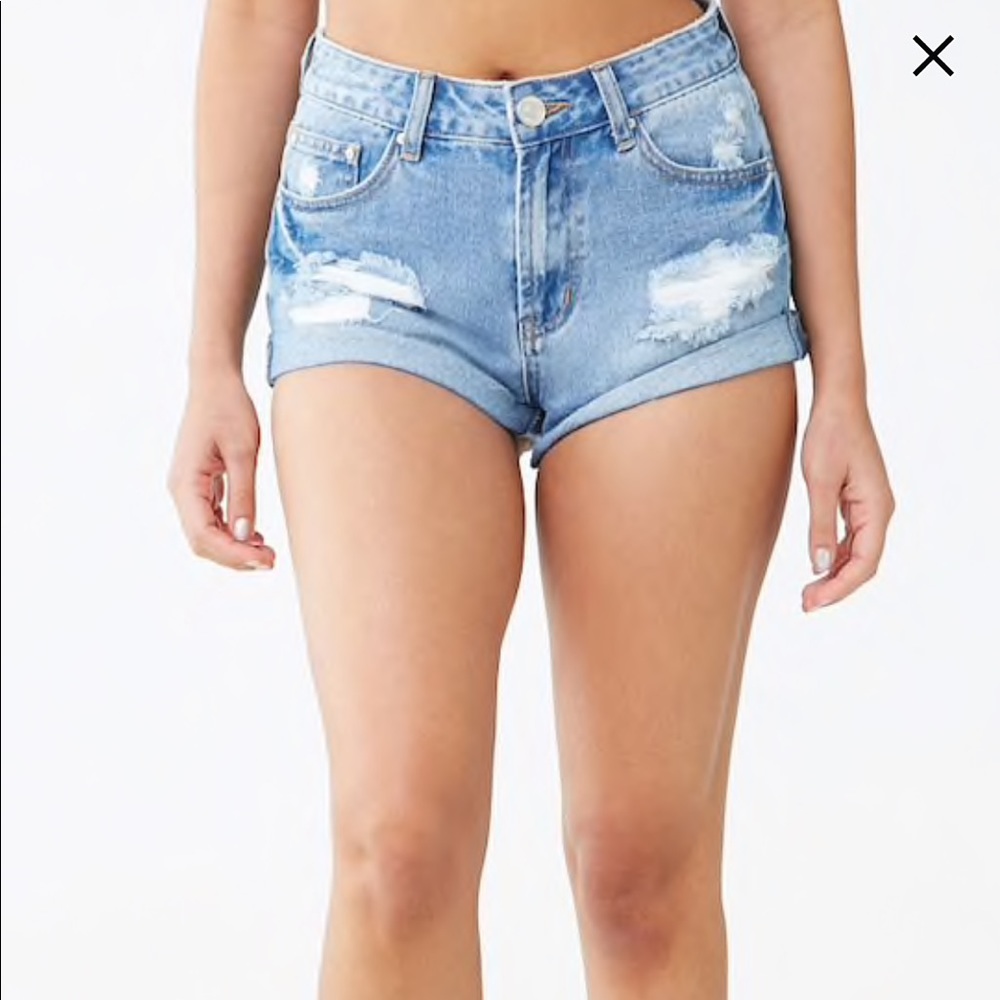 ❗️LAST CHANCE Distressed denim shorts